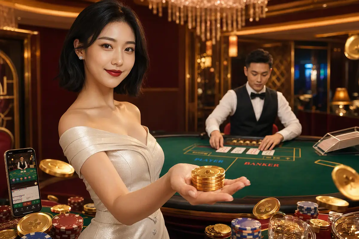 j00 Baccarat Live Dealer ဂိမ်းများ